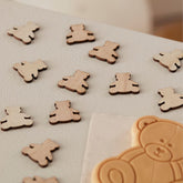 wooden-teddy-bear-baby-shower-table-scatter|TED-102|Luck and Luck| 1